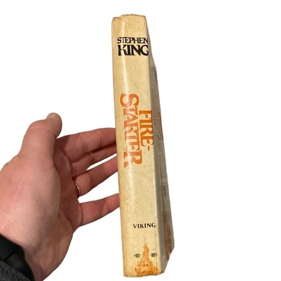 🔥FIRE-STARTER - By Stephen King - Hard Cover - Picture 2 of 8